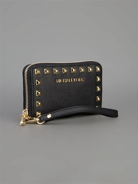 michael kors quilted stud wallet|Michael Kors Women's Wallets .